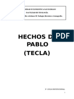 Hechos de Pablo. Bis (Tecla)