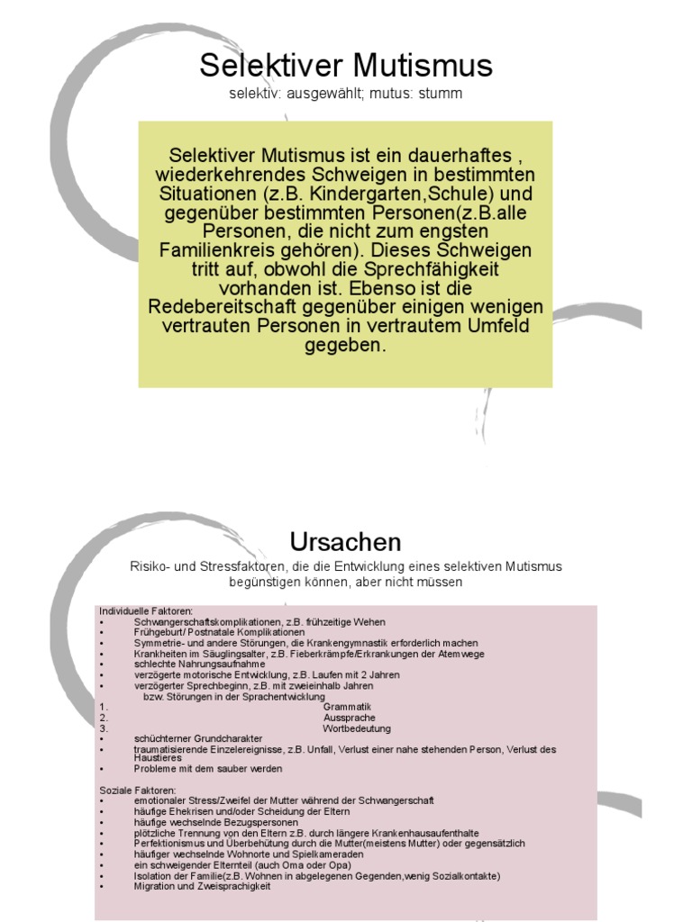 Download Was ist mutismus Free HD