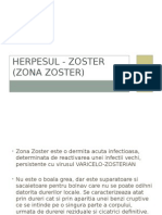 Herpesul - Zoster (Zona Zoster)