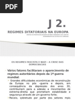 J2. (10.2) Regimes Ditatoriais Na Europa