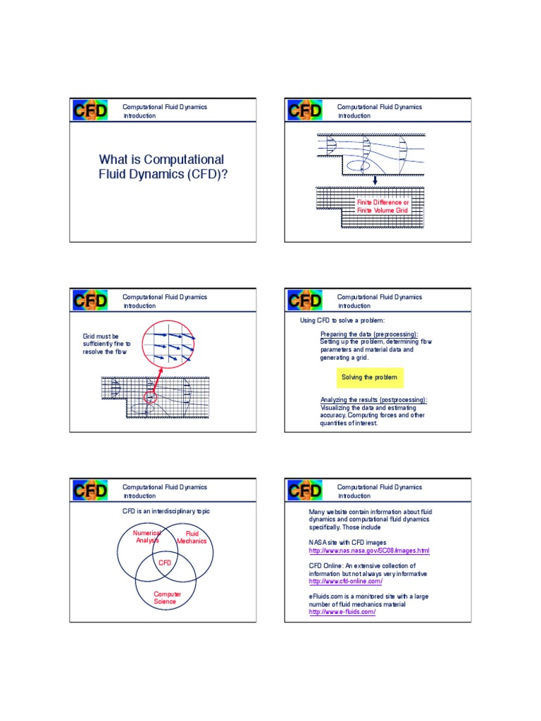 CFD Intro | PDF