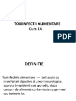 15. Toxiinfectiile alimentare semiologie