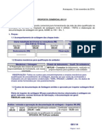 Proposta de Inspecao de Soldagem - JBT