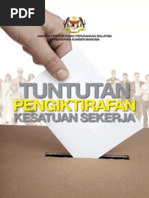 Tuntutan Pengiktirafan Kesatuan Sekerja Pdf