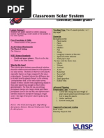Download A Classroom Solar System by kalpesh SN252918786 doc pdf
