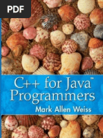 C++ For Java Programmers PDF