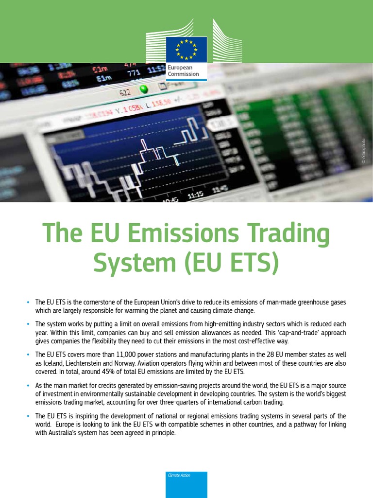 The EU Emissions Trading System - EU ETS | PDF
