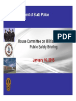 Virginia State Police Presentation to Miltilia, Police and Public Safety Committee 1-16-15