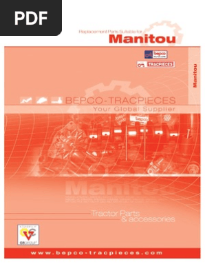 Manitou Pdf Piston Propulsion