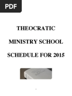 Download TMS SCHEDULE for 2015 With References by Montores Alejandro Flix Dennis SN252932241 doc pdf