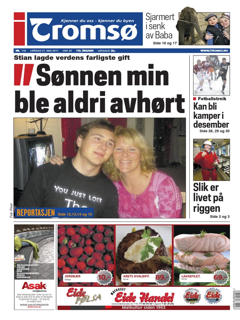 Newspaper Itromsø 21/5-2011 PDF