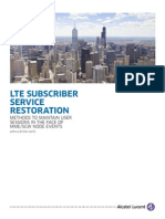 10085 Lte Subscriber Service Restoration