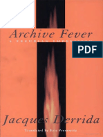 Derrida, Archive Fever
