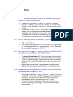 Thermal Physics - 1