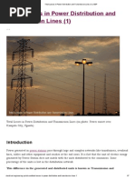 Total Losses in Power Distribution and Transmission Lines (2) _ EEP