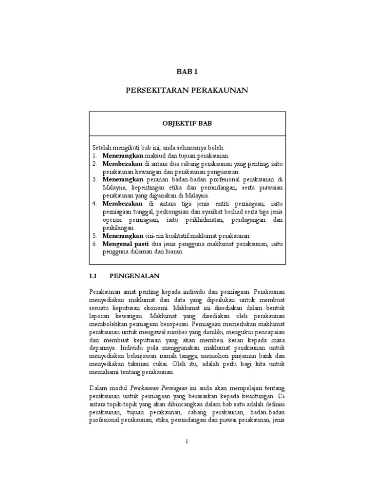 Perakaunan Pdf