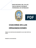 Coaching en Las Organizaciones