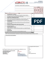 Technology Literacy: INSTRUCTION: Please Rate Each Item Below To Reflect Student's Performance