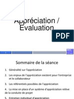 Appréciation