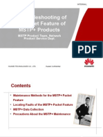 08-Troubleshooting of The Packet Feature of MSTP+ Products