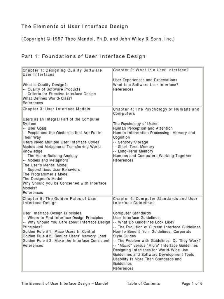 User Interface Design | PDF | Graphical User Interfaces | Usability