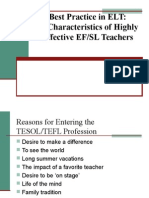 10 Characteristics of Highly Effective Teachers