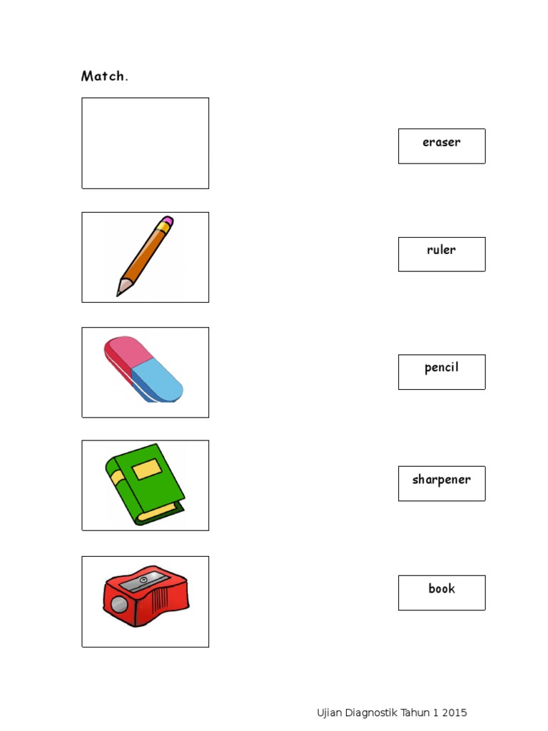 Ujian Diagnostik Bi Tahun 1 2015 Pdf
