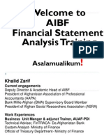 Financial Statement Analysis Final