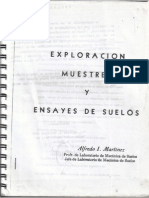 Exploracion, Muestreo y Ensayes de Suelos.