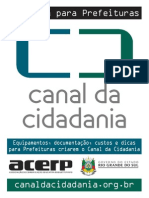 Cartilha Canal Da Cidadania