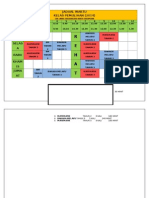 Jadual Waktu Pemulihan 2014