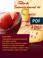 Sensorial de Quesos y Vinos