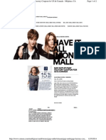 Have It ALL in One Mall: Gap Outlet/Gap Factory Coupon For Us & Canada