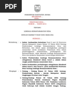 Download CONTOH PERDES LEMBAGA KEMASYARAKATAN DESAdoc by RasitoArif SN252966683 doc pdf