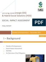Social Impact Assessment, 12-2011
