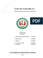 Makalah Manusia Dan Keadilan