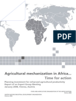 Agricultural Mechanization in Africa