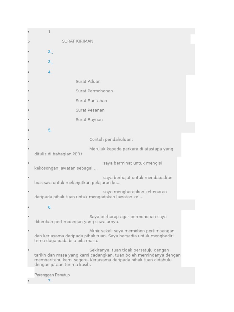 Surat Permohonan Perkhemahan Pengakap | PDF