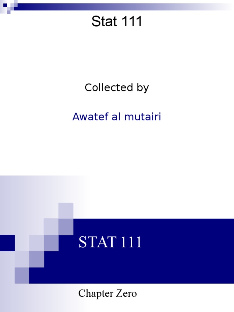 Probability Concepts in Statistics | PDF | Probability Distribution ...
