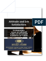 Attitude and Job Satisfaction