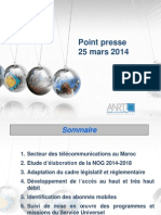 Presentation Point Presse 25 Mars 2014