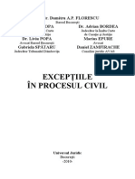 Rasfoire Exceptiile in Procesul Civil