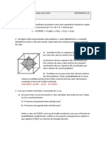 Ficha de Revisões 1º Período 2014 matemática 12º ano