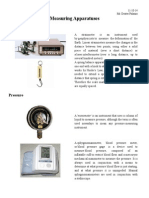 Measuring Apparatuses: Stress/Strain