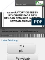 Respiratory Distress Syndrome Pada Bayi Dengan Penyakit Jantung Bawaan Asianotik