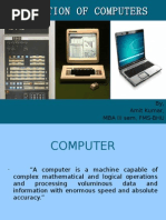 Evolution of Computers