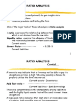 Ratio Analysis: Financial Analysis Is Used Primarily To Gain Insights Into