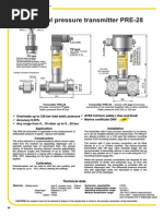 Differential Pressure Transducer