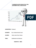 CLASIFICACIÓN DE LAS EMPRESAS