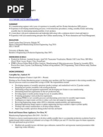 Abhishek Patel Resume 2013